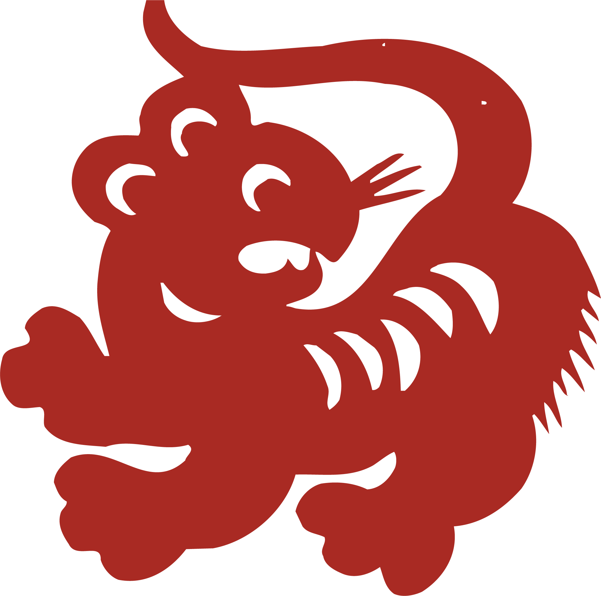 动物剪纸014