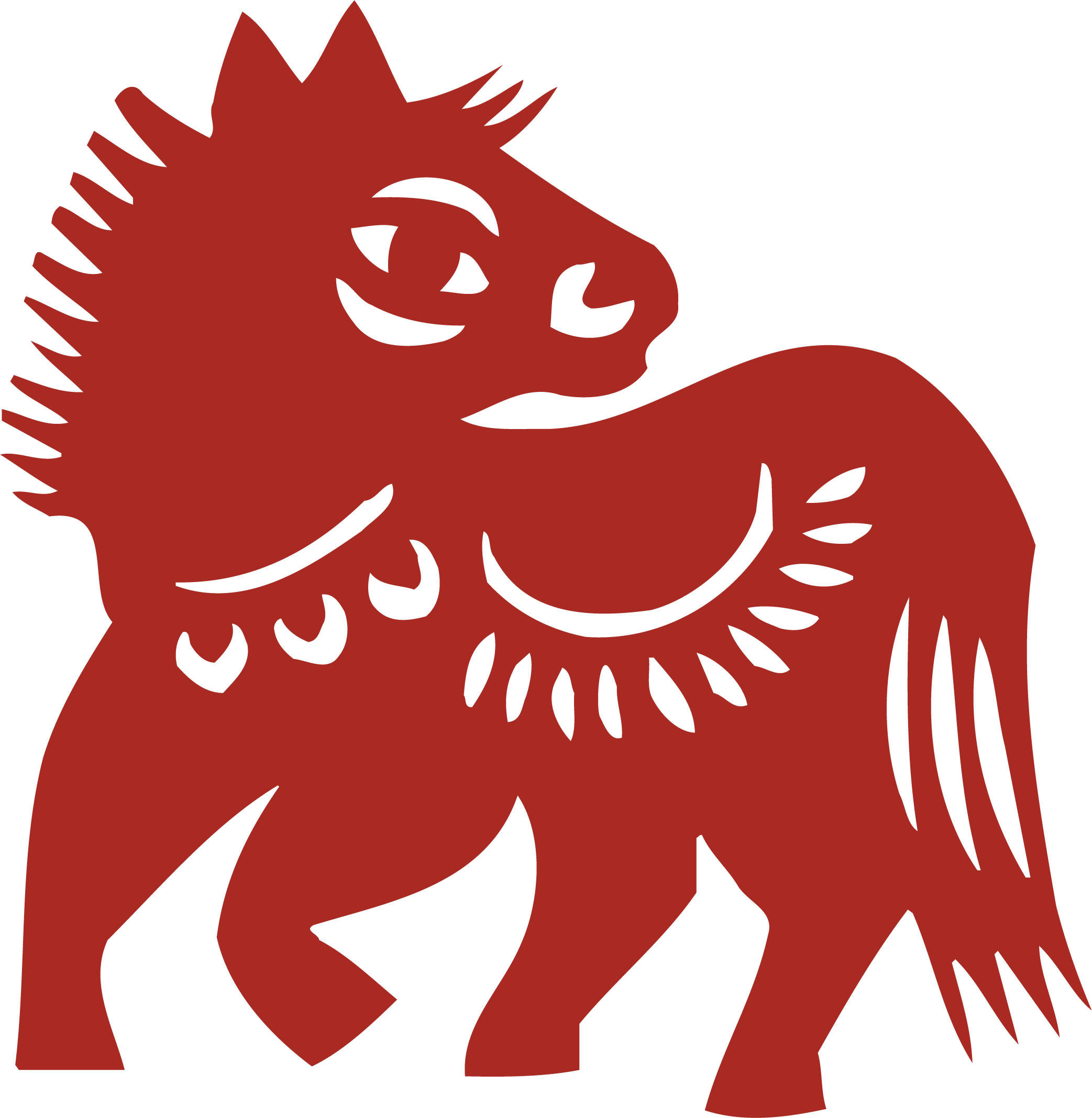 动物剪纸019
